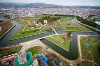 五稜郭タワーからの眺め